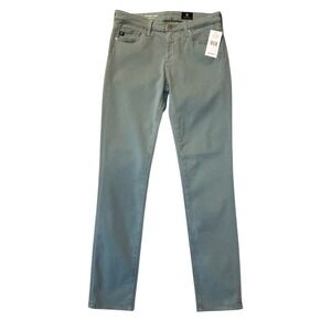 AG Adriano Goldschmied Prima Ankle Jeans Nomad Navy Sateen Women's 4 26R NEW